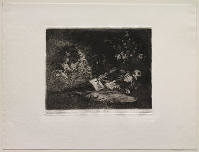Sodan kauhut: Ei mitään. Tapahtuma kertoo. tekijältä Francisco de Goya