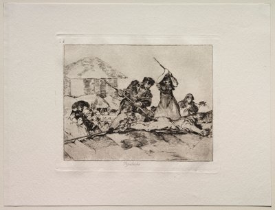 Sodan kauhut: Rabble tekijältä Francisco de Goya