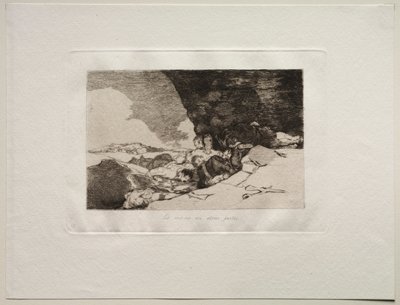 Sodan kauhut: Sama muualla. tekijältä Francisco de Goya