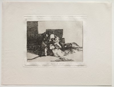 Sodan kauhut: He eivät saavu ajoissa tekijältä Francisco de Goya
