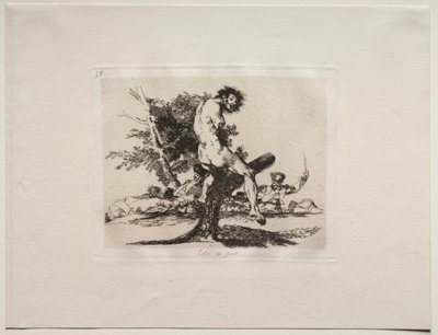 Sodan kauhut: Tämä on pahempaa. tekijältä Francisco de Goya