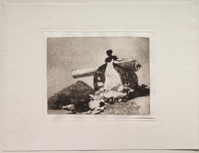 Sodan kauhut: Mitä rohkeutta! tekijältä Francisco de Goya