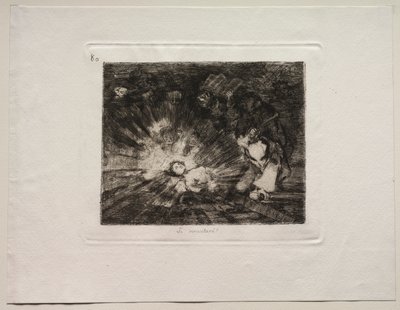 Sodan kauhut: nouseeko hän jälleen? tekijältä Francisco de Goya