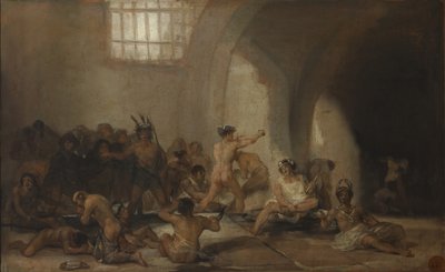 Hullun talon turvapaikka tekijältä Francisco de Goya