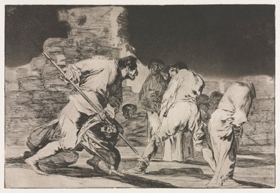 Sananlaskut: Raivon hulluus, 1864. tekijältä Francisco de Goya