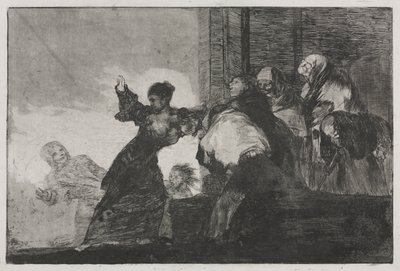 Sananlaskut: Kaksi päätä on parempi kuin yksi tai huono hulluus tekijältä Francisco de Goya