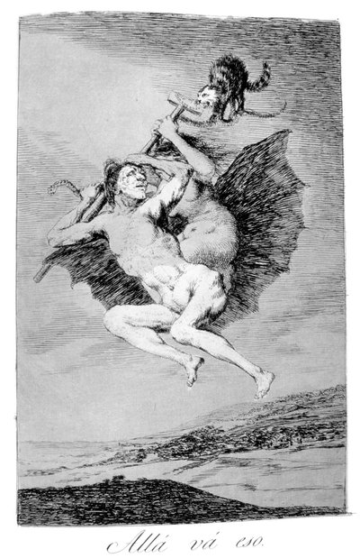 Siitä se lähtee, 1799 tekijältä Francisco de Goya