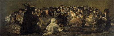 Witches Sabbath tai The Great Goat tekijältä Francisco de Goya