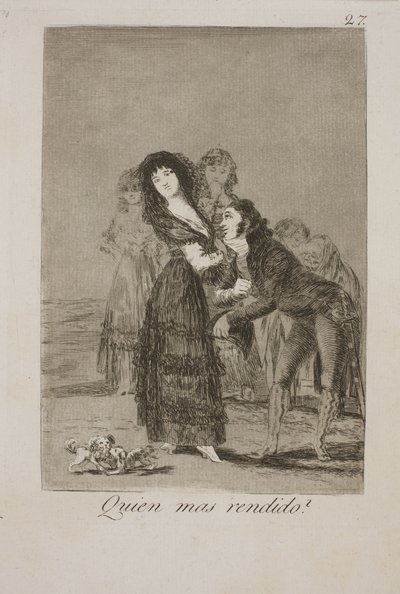 Nöyrä palvelija tekijältä Francisco de Goya