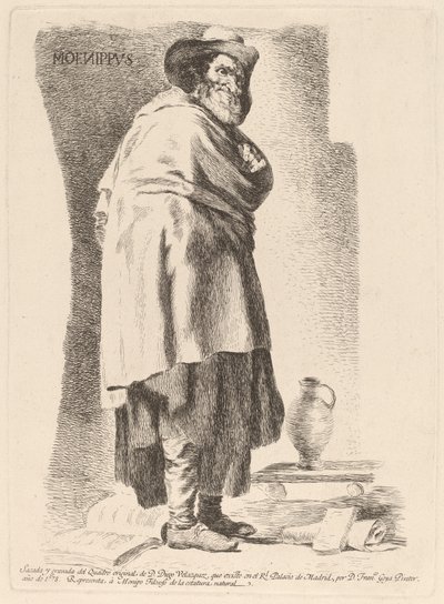 Moenippvs (Moenippus) tekijältä Francisco de Goya after Diego Velázquez