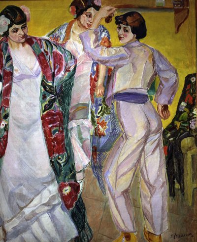 Flamencon tapahtumapaikka, 20. vuosisata (maalaus) tekijältä Francisco de Iturrino