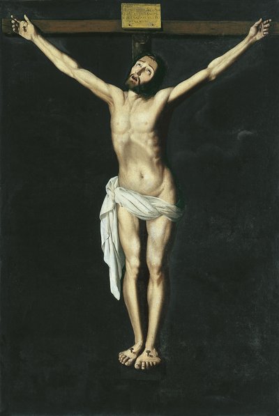 Kristus ristillä tekijältä Francisco de Zurbaran