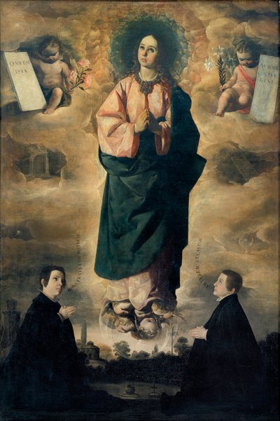 Immaculee-hedelmöitys - Immaculate Concept - Zurbaran, Francisco, de (1598-1664) - 1632 - Öljy kankaalle - 252x170 - Museu Nacional d