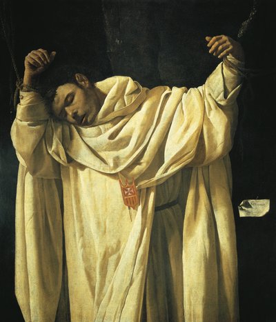 Pyhän Serapionin marttyyrikuolema tekijältä Francisco de Zurbaran