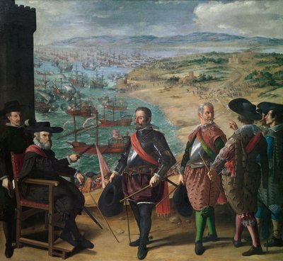 Cádizin puolustus englantilaisia vastaan tekijältä Francisco de Zurbaran