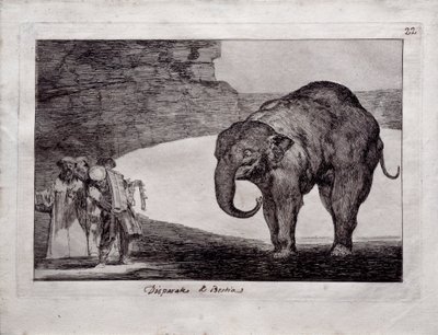 Eläinten hulluus tekijältä Francisco de Goya