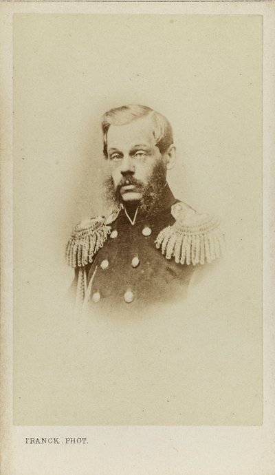 Retrat del comte Dmitry Alekseevich Miliutin 1816-1912. acabar tekijältä Franck