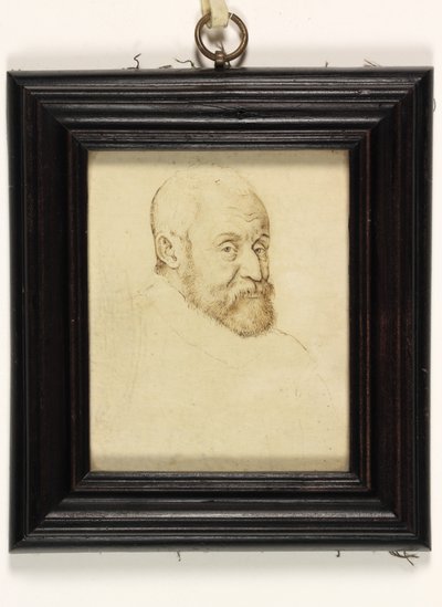Herrasmies nimeltä Henri Prince De Lorraine (kynä ja muste paperille) tekijältä Franco Flemish School