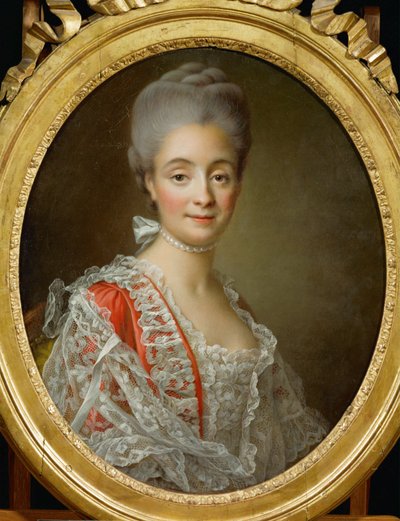 Mme Jacques-Benoit Loysin muotokuva tekijältä Francois-Hubert Drouais