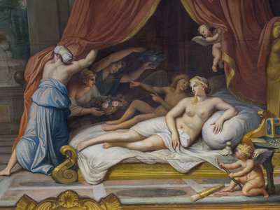 Allegorie du Feu edustaa Jupiteria ja Semeleä tekijältä Francois Perrier