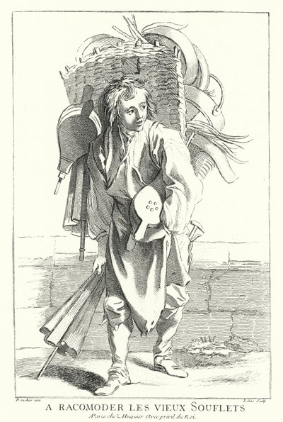 Paljekorjaus (kaiverrus) tekijältä Francois (after) Boucher