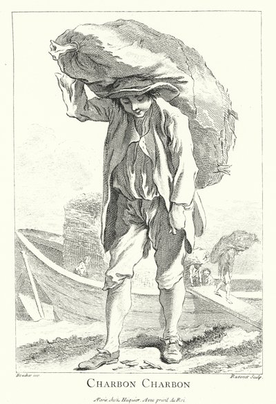 Coalman (kaiverrus) tekijältä Francois (after) Boucher