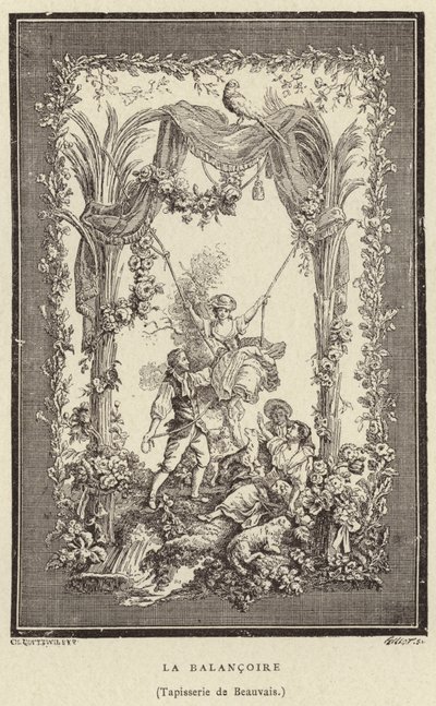 Keinu tekijältä Francois (after) Boucher