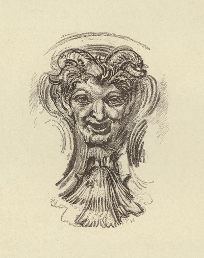 Hymyilevät kasvot (kaiverrus) tekijältä Francois (after) Boucher
