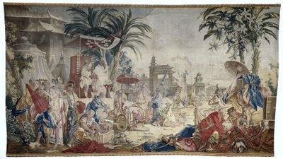 Kiinan markkinat, Beauvaisin kuninkaallinen valmistus tekijältä Francois (after) Boucher