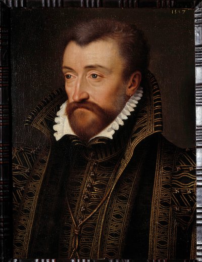 Antoine de Bourbonin, Vendomen herttuan (1518-1562), kuningas Henrik IV:n isän muotokuva Francois Clouet