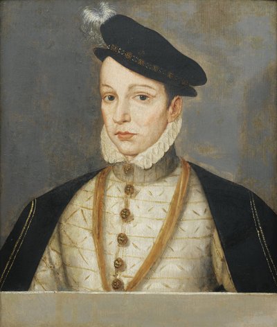 Ranskan kuninkaan Kaarle IX:n (1550-1574) muotokuva par l