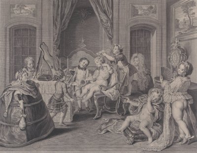 Lasten pelit Lasten pelit, 1731. tekijältä Francois Bernard Lepicie