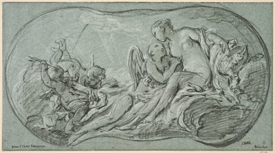 Amor ja Psyke tekijältä François Boucher