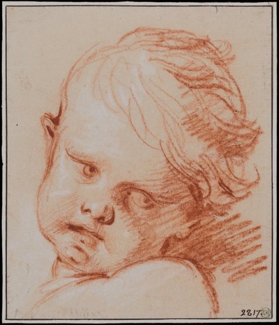 Lapsen pää tekijältä François Boucher