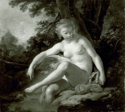 Uiminen nymfi tekijältä François Boucher