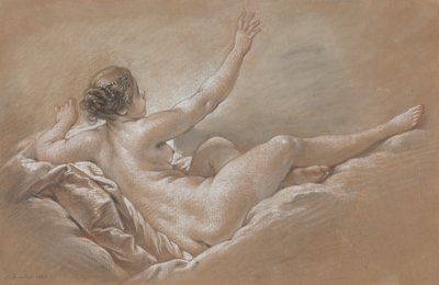 Danae saa kultaisen suihkun tekijältä François Boucher