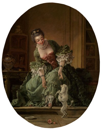 Tottelevainen koiranpentu tekijältä François Boucher