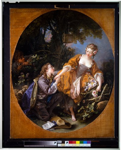 Urhea pastoraalinen tekijältä François Boucher