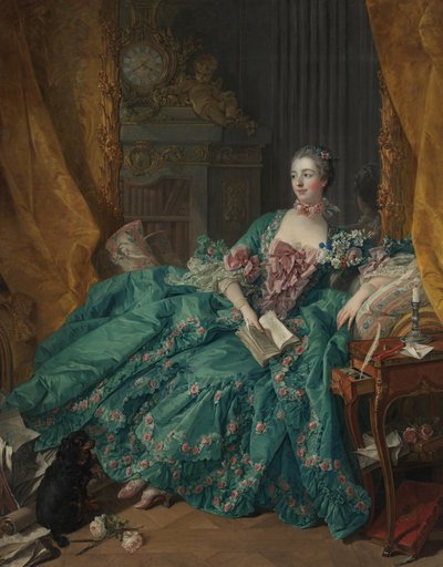 Madame de Pompadour tekijältä François Boucher