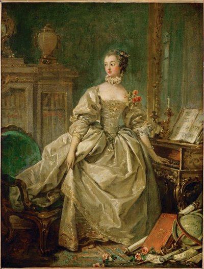 Mme. Pompadour ... tekijältä François Boucher