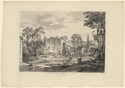 Luonnonkuvaus François Boucherin teoksen mukaan (nro 1) tekijältä François Boucher