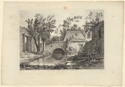 Luonnonpiirros François Boucherin teoksen mukaan (nro 2) tekijältä François Boucher