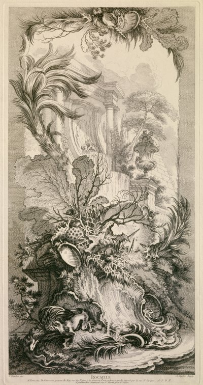 Rocaille tekijältä Francois Boucher