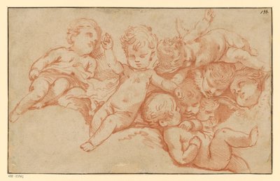 Leikkivät putit (vastapainatus) tekijältä François Boucher