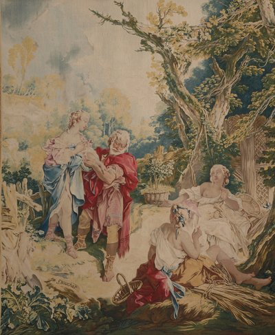 Paita, jossa Psyche ja Basketmaker tekijältä François Boucher