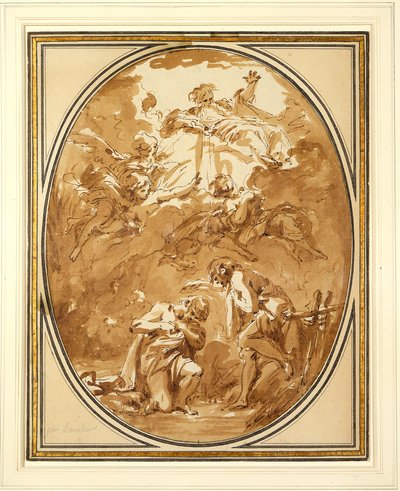Kristuksen kaste tekijältä François Boucher