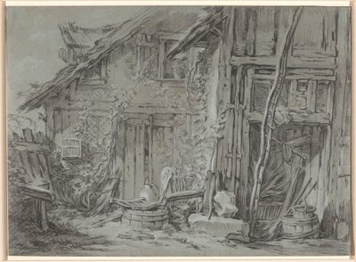 Rapistunut maalaistalo tekijältä François Boucher