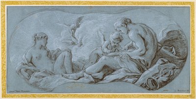 Cupidin kasvatus tekijältä François Boucher