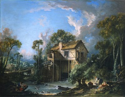 Tehdas Charentonissa tekijältä François Boucher