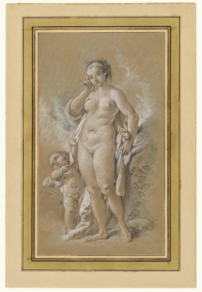 Venus ja Cupid tekijältä François Boucher
